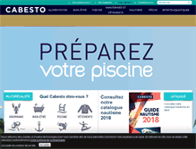 Tablet Screenshot of cabesto.com